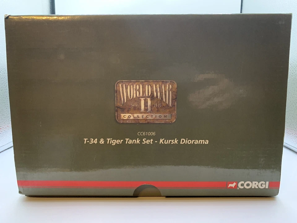 CORGI CC61006 T-34 & TIGER TANK SET KURSK DIORAMA 1/50 - Image 3 of 4