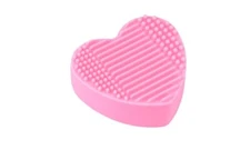Heart Shape Make Up Brushes Cleaner Pad