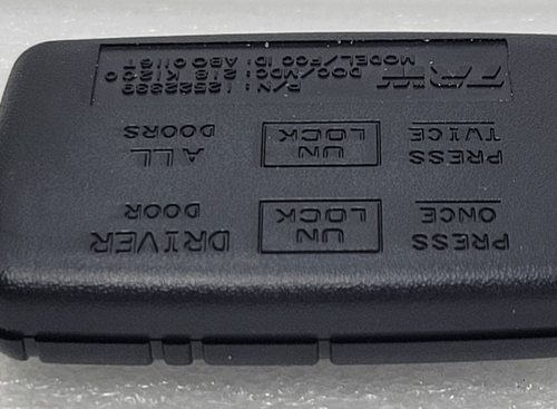 Pontiac Remote Key Fob Door Lock - Trunk Electrical Transmitter GM 12522339 - Picture 19 of 19
