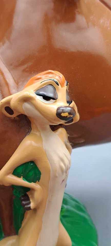 Figura Banco Vinilo Disney El Rey León Timón y Pumba de Enesco Foto 4 de 4
