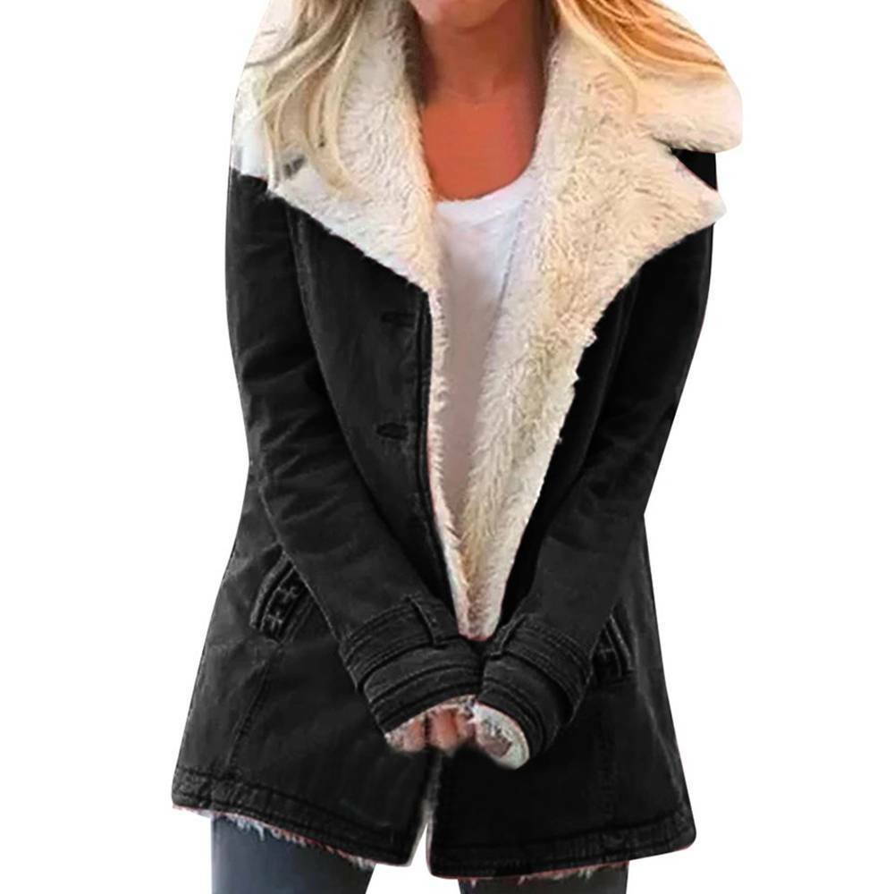 Fluffy Coat Casual Jacket Warm Outwear 