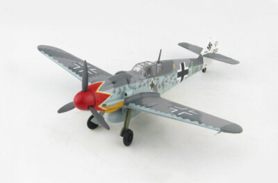 1:48 Aircraft Pre-builded Model HOBBY MASTER BF109G-6 Hermann Graf W.Nr. gift
