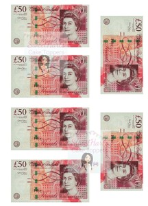 Edible Money Notes Printed Icing Sheet Casino Cake Toppers Cake