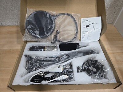 ZINGYOU BM-800 Condenser Microphone Kit Complete Open Box* Podcast Radio