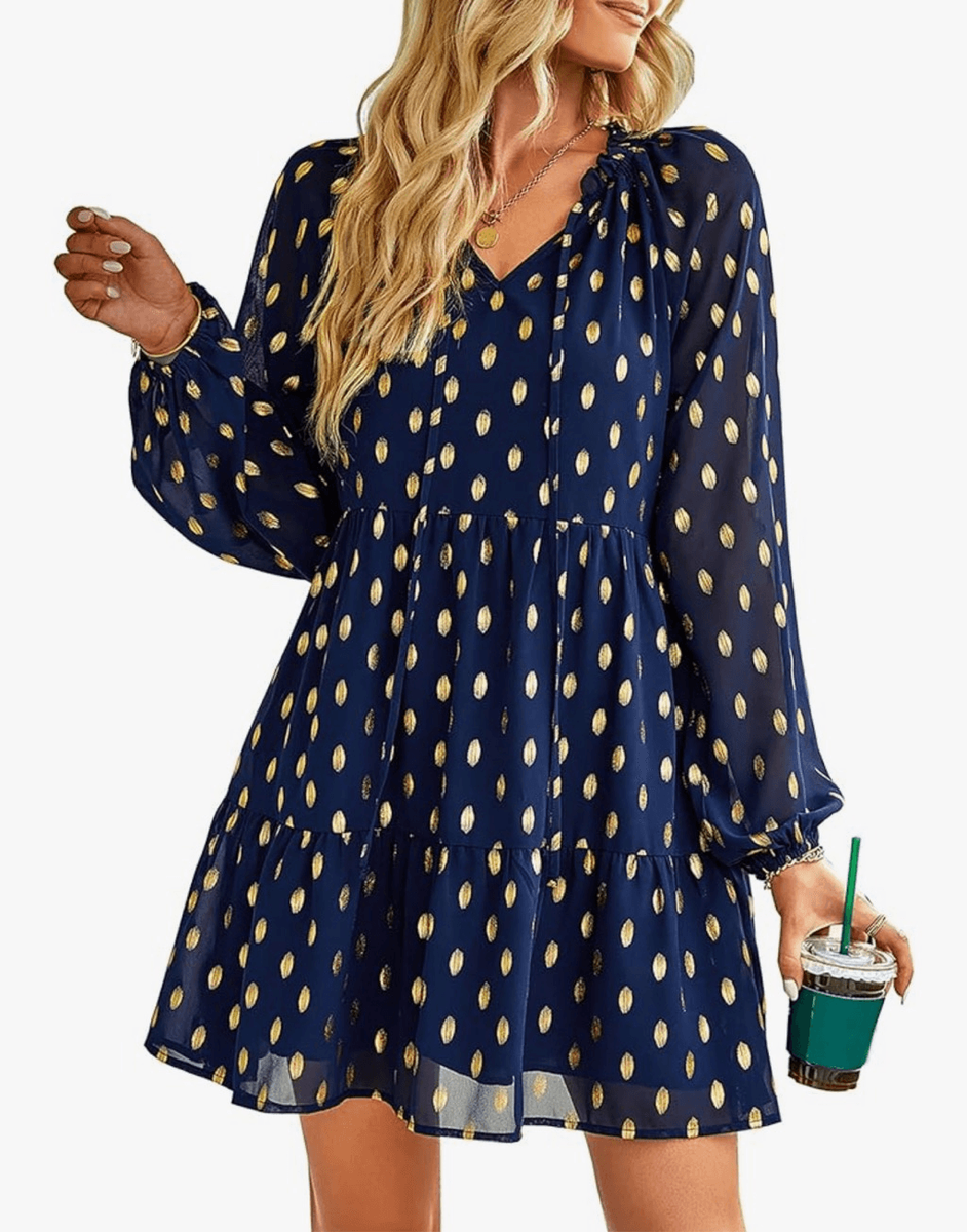 long sleeve tiger dress Kyte Printed Long Sleeve Twirl Dress
