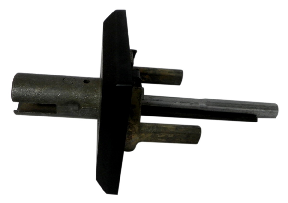 Baldwin 24461 Exterior Lever Chassis for Keyed Entry Knobset in Satin Black