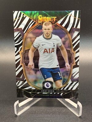 2022/23 Panini Select Eric Dier Terrace Zebra Prizm #d 08/25
