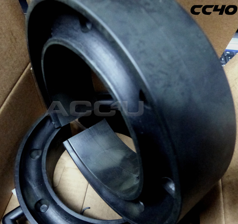 Caravan Towing Rear Suspension Coil Spring Rubber Spacers Assisters Kit