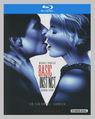 »BASIC INSTINCT« [Blu-ray] Michael Douglas & Sharon Stone  NEU & OVP 