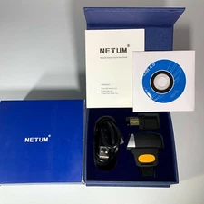 NETUM NT-R2 Portable Bluetooth Ring 2D Finger Scanner QR Code Bar Code Reader