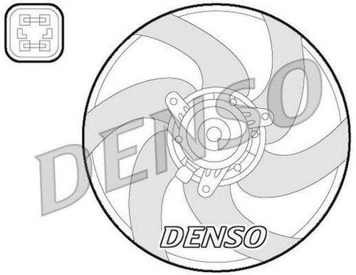 RIDEX 508R0149 Motoventilateur Ventilateur Moteur Radiateur Puissant - Compatible Citroën C5 III Break & Peugeot 407
