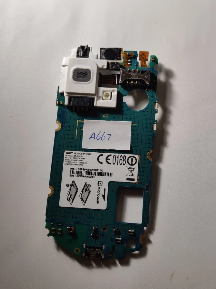 Motherboard For Samsung Galaxy S3 Mini 8GB Unlocked White Genuine A667 - Image 2 of 3