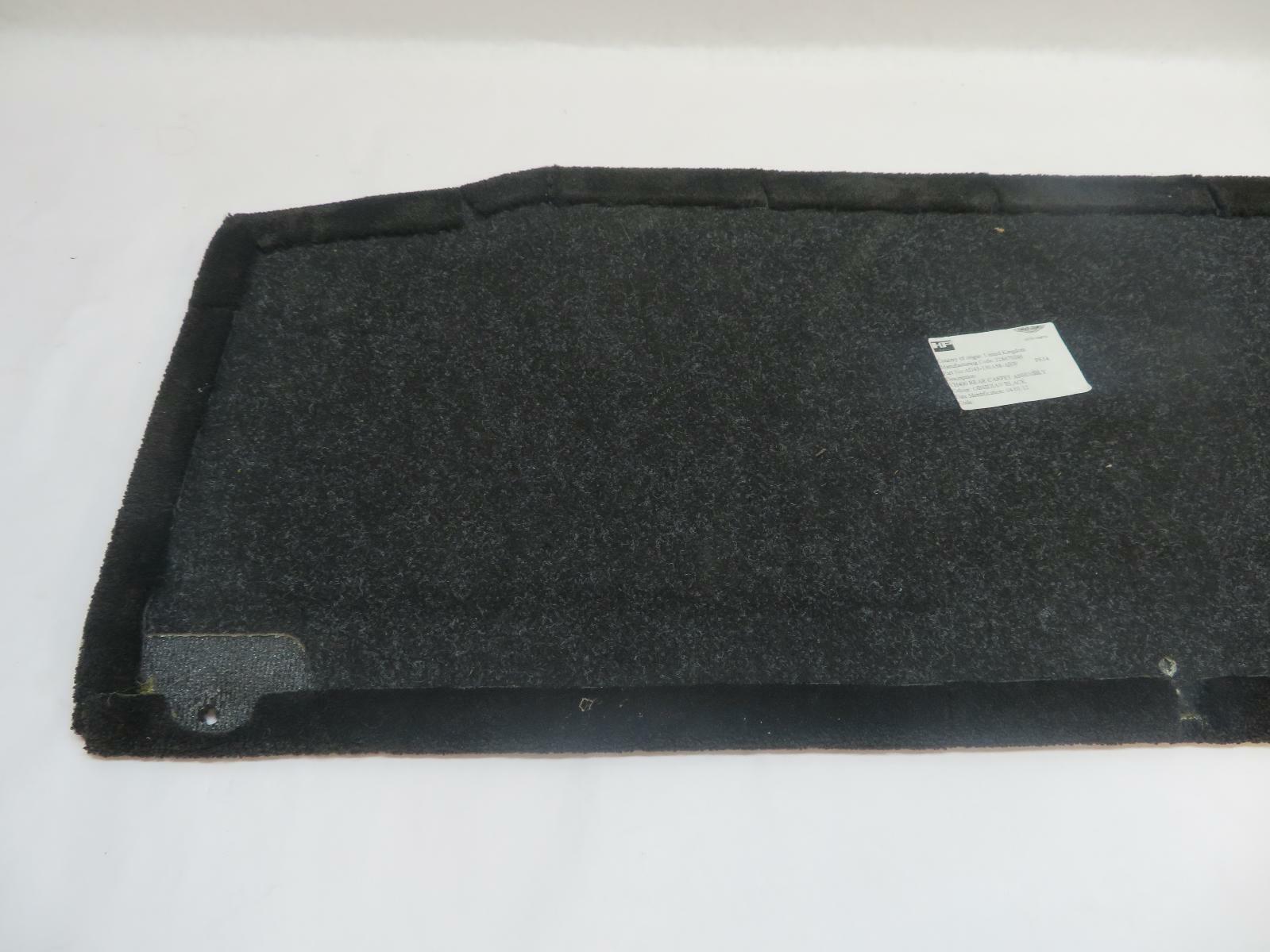 2012 ASTON MARTIN RAPIDE BLACK REAR CARPET ASSEMBLY AD43-130A58-ABW
