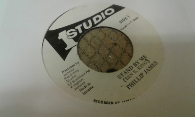 Philip James , Stand By Me , 7'' Studio 1 Label