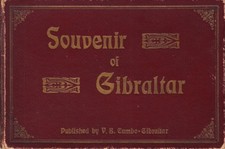 GIBRALTAR ~ SOUVENIR PHOTOGRAPHIC ALBUM- c. - 1900