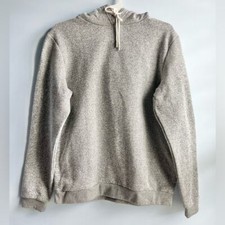 Men's Textured Hooded Sweatshirt - Goodfellow  Co Gray