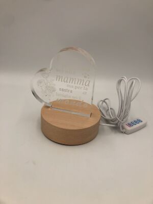 Geschenke für Mama: Nachtlampe mit Gravur, perfektes Geschenk zum Muttertag