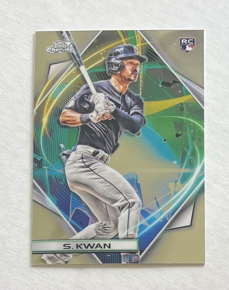 2022 TOPPS COSMIC CHROME # 147 STEVEN KWAN RC ROOKIE CARD 💥💥💥