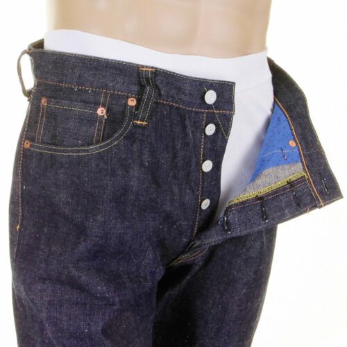 Cani da zucchero Okinawa SC40301N jeans denim cimella crudi non lavati CANE3214 - Foto 3 di 4
