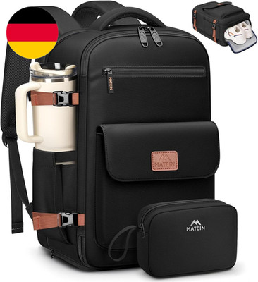 MATEIN Handgepäck Rucksack 40X30X20 Mit Elektronik Tasche, Reiserucksack Damen M