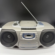Magnavox Portable Stereo System by Phillips AZ1010 CD,Tape,Radio ALL TESTED