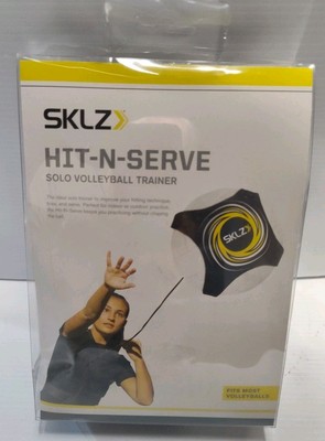 SKLZ Hit-N-Serve Volleyball Trainer Black Yellow IMPS SUN 2111 -NEW-
