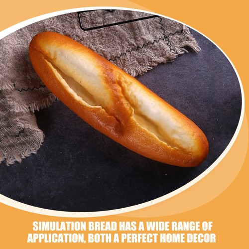 Simulation Brot Modell Künstliche Brot Fotografie Gefälschte Brot Tisch - 第 5/12 張圖片