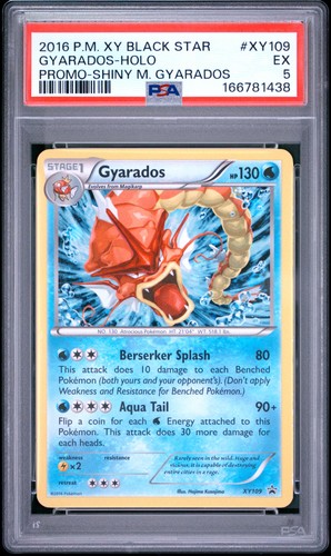 Gyarados graded PSA 5 for sale on eBay