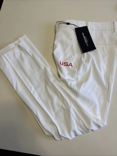 J. LINDEBERG PIA WOMEN'S PANTS GOLF SIZES VARY WHITE USA NWT NEW - Afbeelding 3 van 11