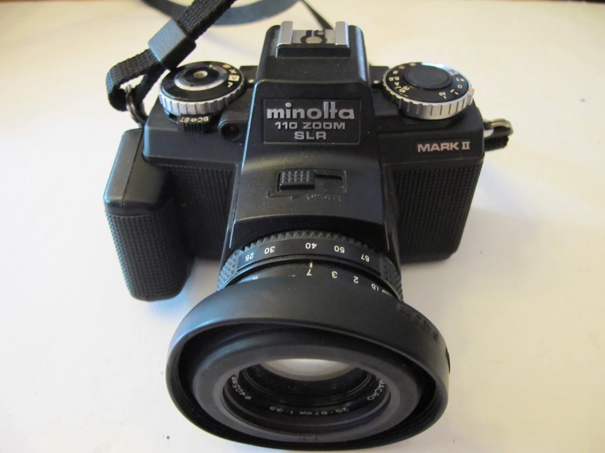 Minolta 110 Zoom SLR Film Cameras for sale - eBay