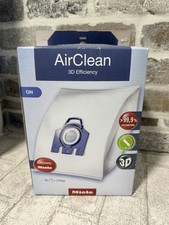 Miele AirClean 3D Efficiency Dust Bag, Type GN 4 Count, 2 Air Filters New