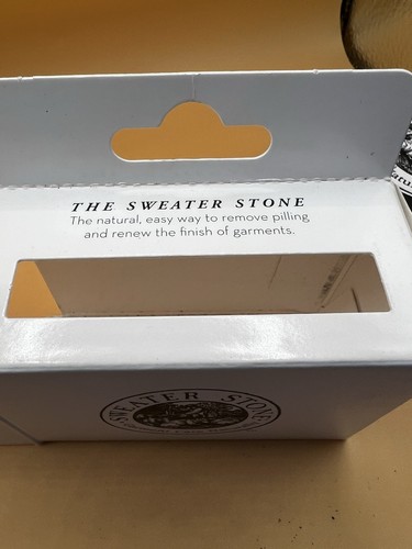 Original SWEATER STONE Natural Garment Care Pumice like brick to Remove Pilling - Picture 8 of 12