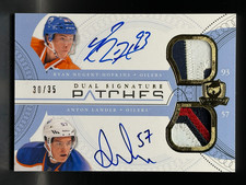 Nugent-Hopkins & Lander 2011-12 UD The Cup Dual Signature Patches SP2-RA /35 RC