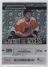 2023 Credentials Debut Ticket Access 1/599 Tier 3 Tyson Foerster #192 Rookie RC