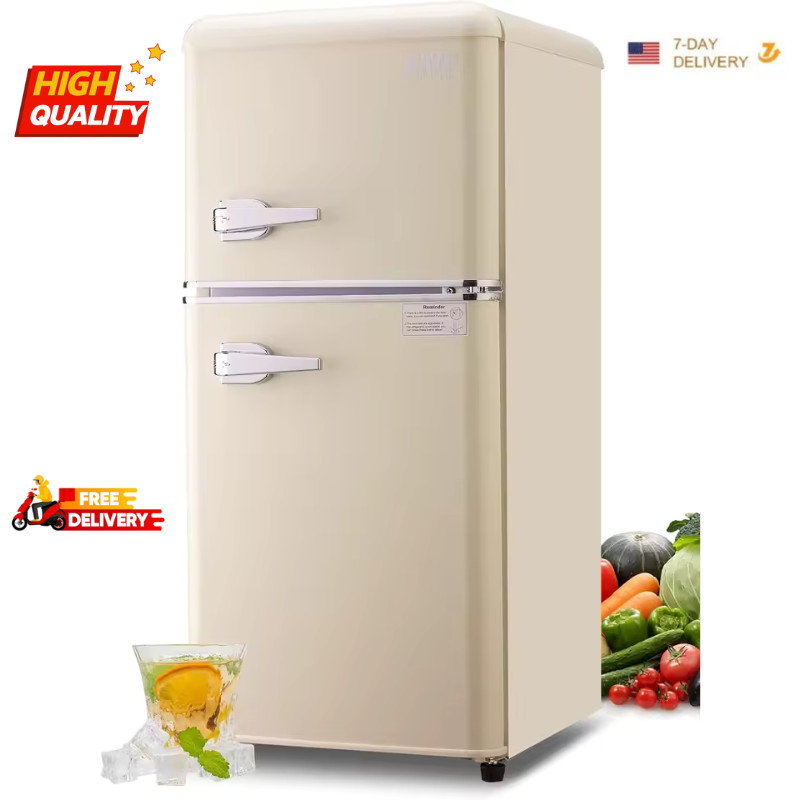 With Freezer, Retro Desig