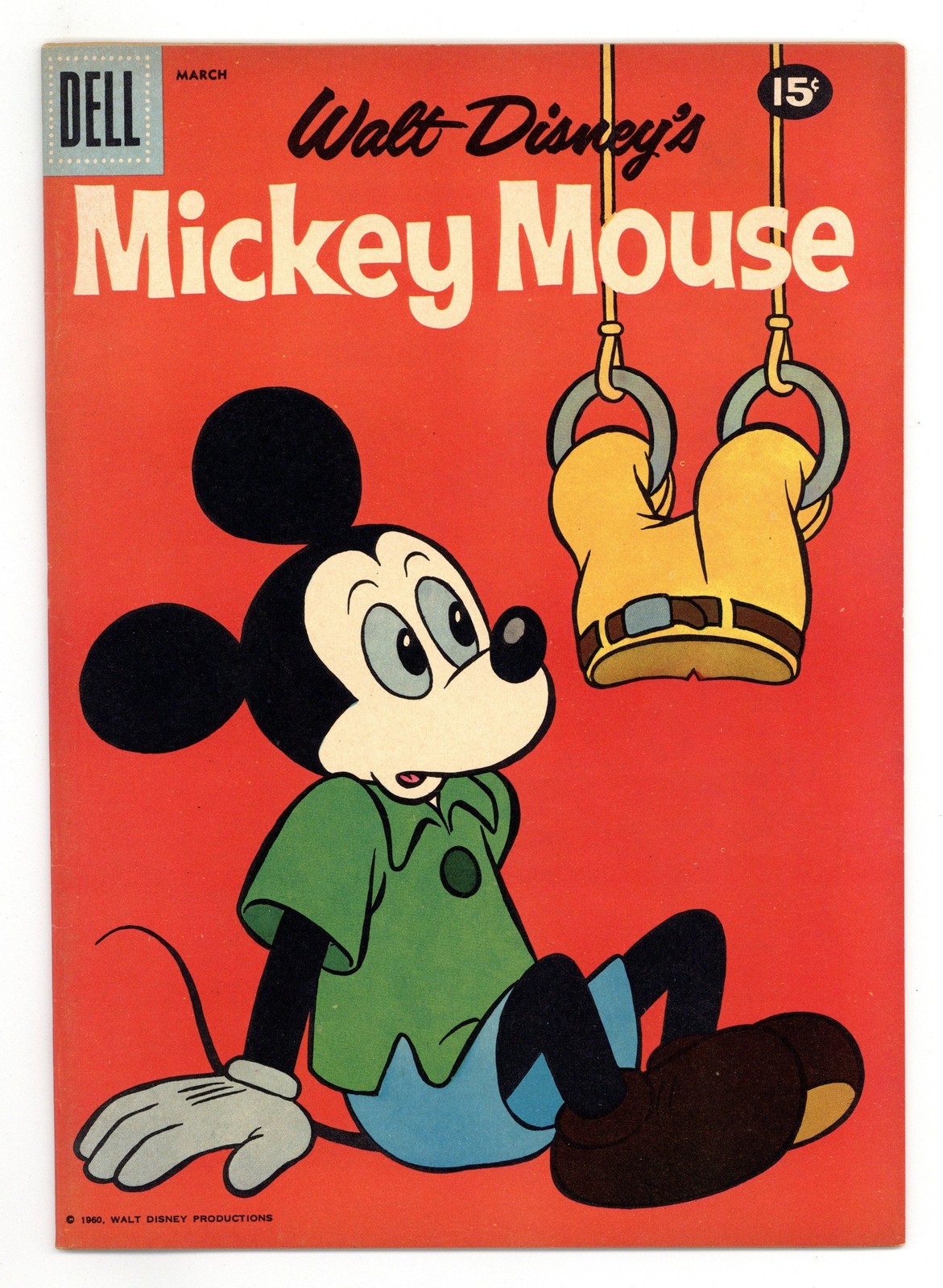 Mickey Mouse #76 FN- 5.5 1961