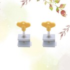  4 stücke Kunststoff Kinderfenster Sicherheitsschloss Guard Cabinet Tür