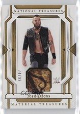 2024 Panini National Treasures WWE Material 74/99 Josh Briggs #MT-JBR 15wb