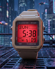 Casio W-221H Watch - MODIFIED RED FILTER - JDM, NOT YET AVAILABLE IN THE UK!