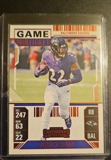 2024 Panini Contenders - Derrick Henry #9 Red Game Ticket