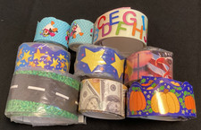 Classroom Bulletin Board Borders Alphabet American Flag Money Star Pumpkin Lot 8