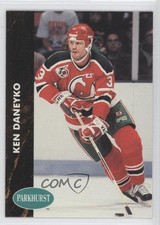 1991-92 Parkhurst French Ken Daneyko #317 1s7