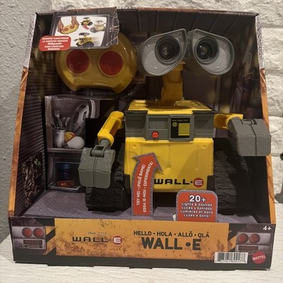 Disney Pixar HELLO WALL-E Remote Control Interactive Robot Toy Light Sound NEW 