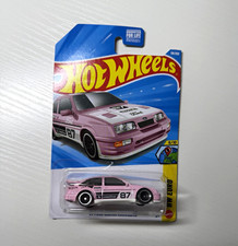 Hot Wheels HW Euro 1987 Ford Sierra Cosworth Pink/White/Black 1:64 Unopened
