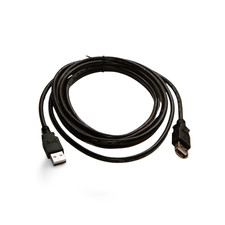 10ft USB 2.0 Extension Cable A Male to A Female - Black