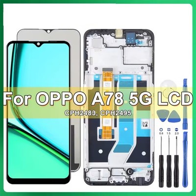 LCD Display für Oppo A78 5G Touchscreen Digitizer Baugruppe Ersatzteile