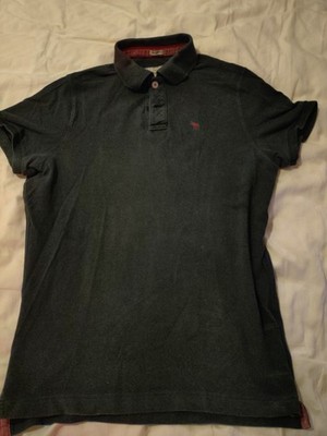 Abercrombie & Fitch  Polo XL Muscle Fit Blau