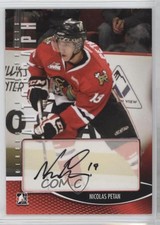 2012-13 ITG Heroes and Prospects Auto Nicolas Petan #A-NP Auto 2d8