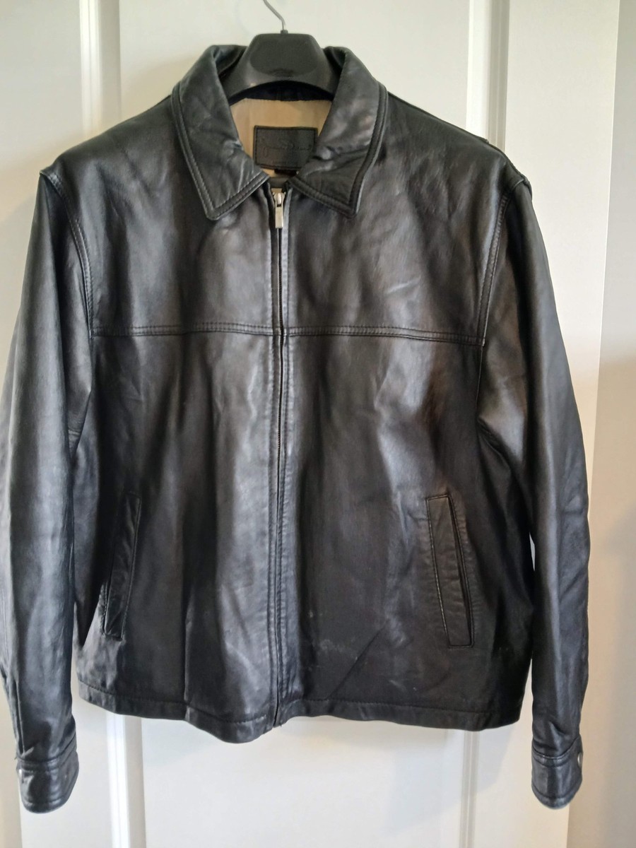 James Dean 黒 レザージャケット L VINTAGE MEN'S JAMES DEAN LEATHER JACKET LIMITED EDITION SIZE X