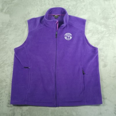 Breeders Cup World Championships 2015 Keeneland Vest XXL Purple Full Zip Fleece